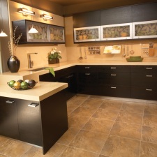 CastPointe Riverside Door Style, Espresso on Quarter Sawn White Oak